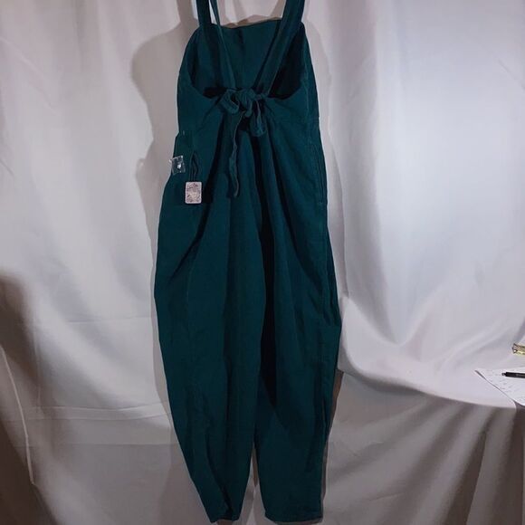 Free People Josephine Cord Jumper in Ocean Blue - Picture 6 of 9
